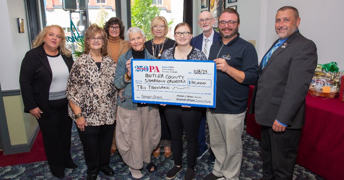 BCSO Receives America250PA Grant for 2026 Patriotic Concert