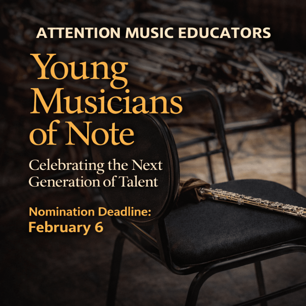 Young Musicians of Note Nominations