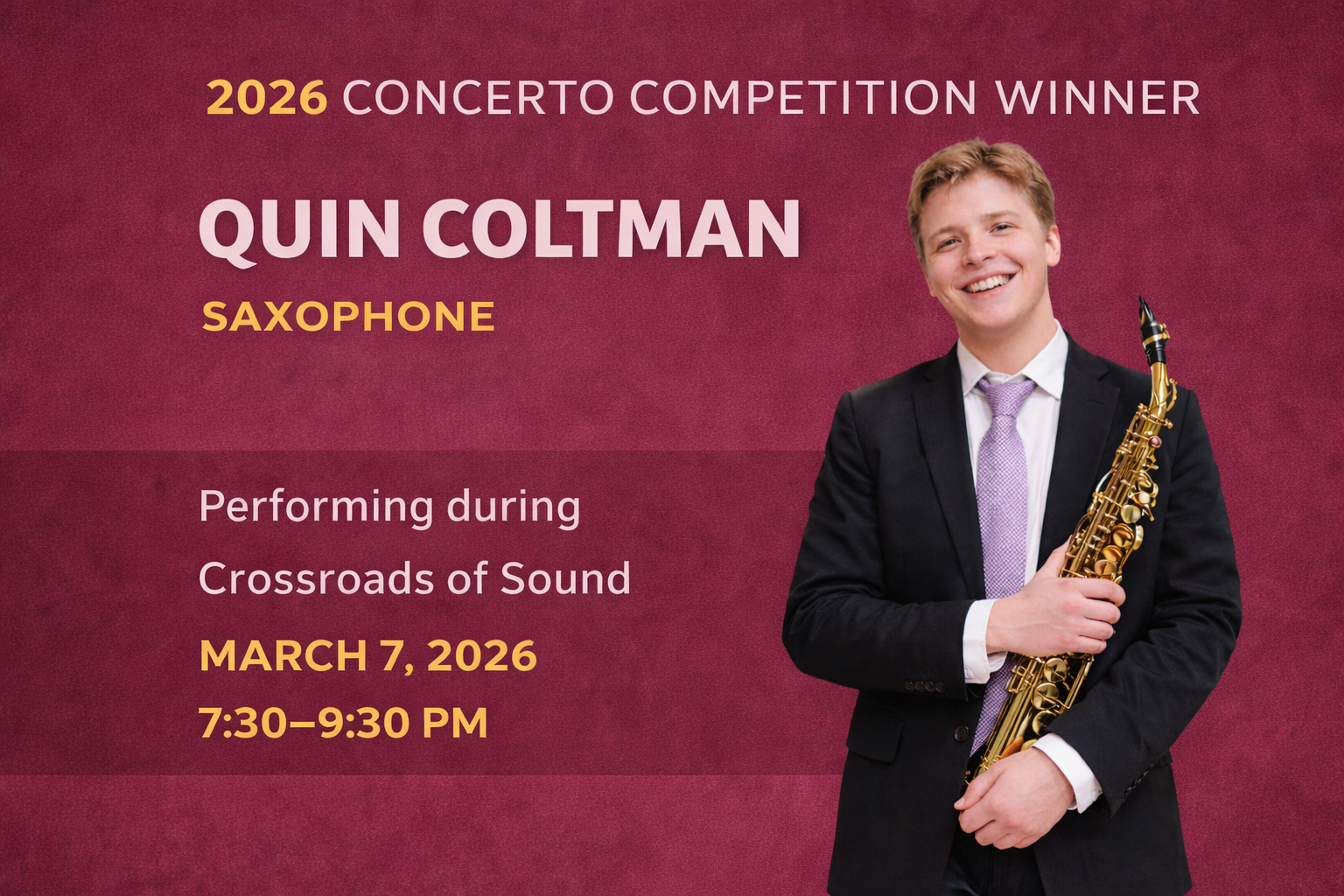 CONCERTO COMPETITION WINNER