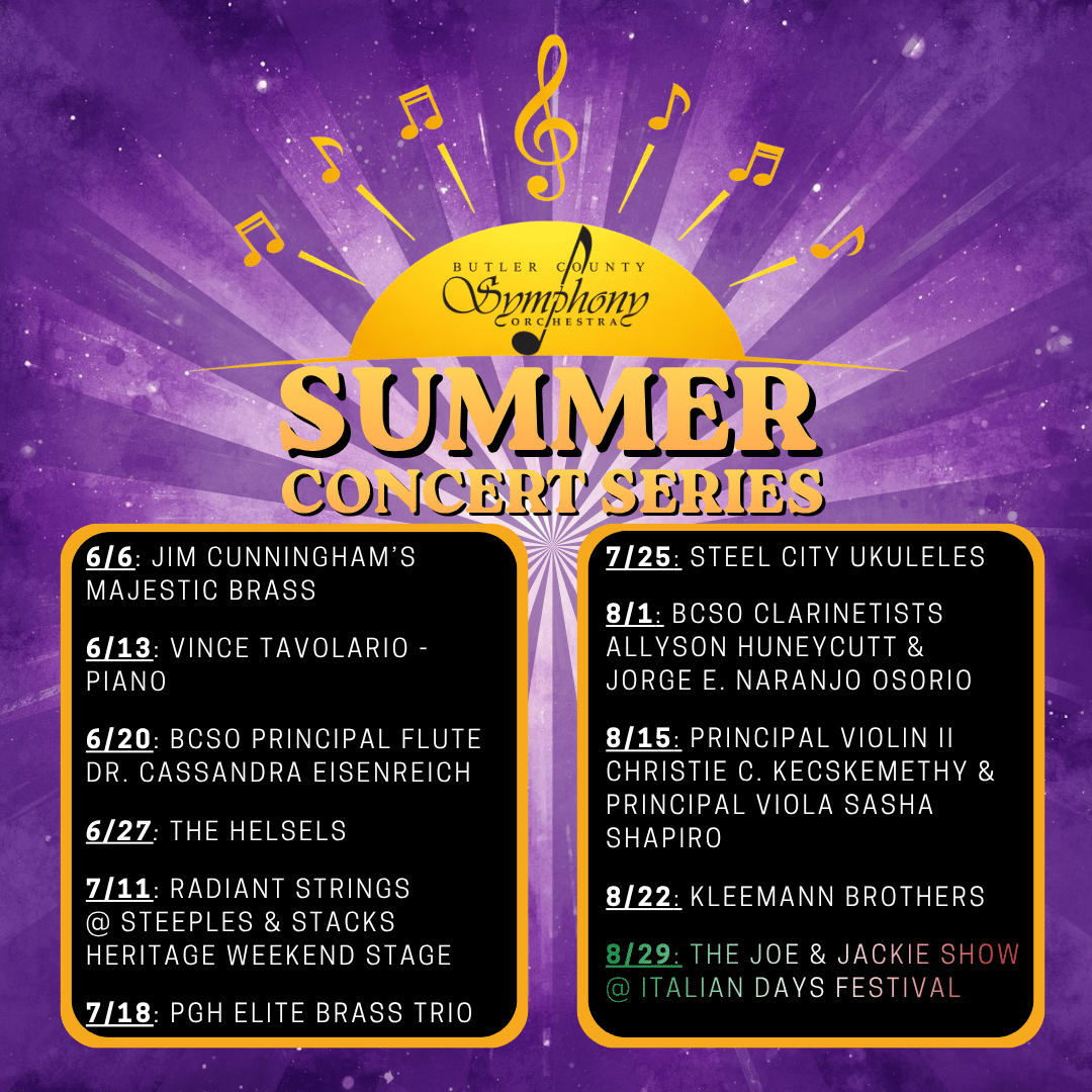Summer Concert Series 2026 